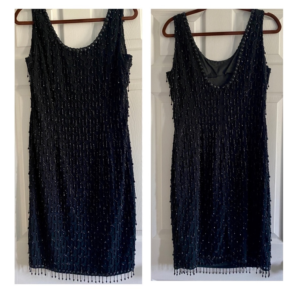Beautiful Beaded dress kneelength perfect condition